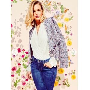 SHAYNA TWEED DRAPE JACKET size small